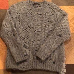 True Religion Unique Alpaca sweater Sz Lg